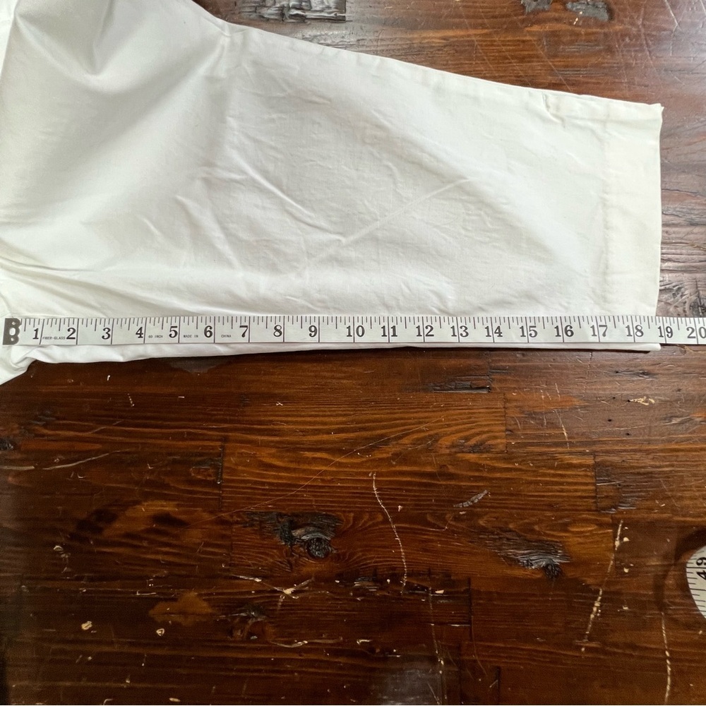TALBOTS NWOT Perfect Skimmer size 14P color White slit in bottom - Picture 4 of 10
